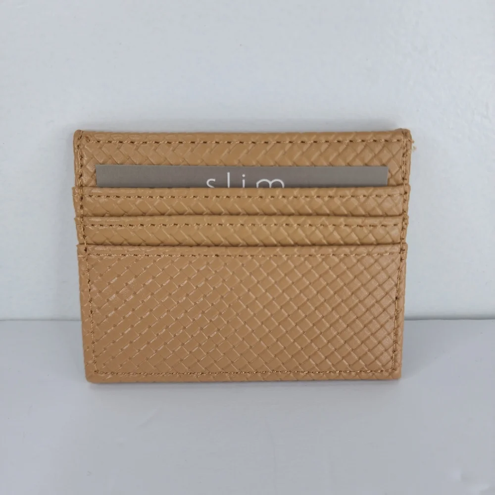 NO BRAND Low Profile Slim Wallet. New Without Tags.